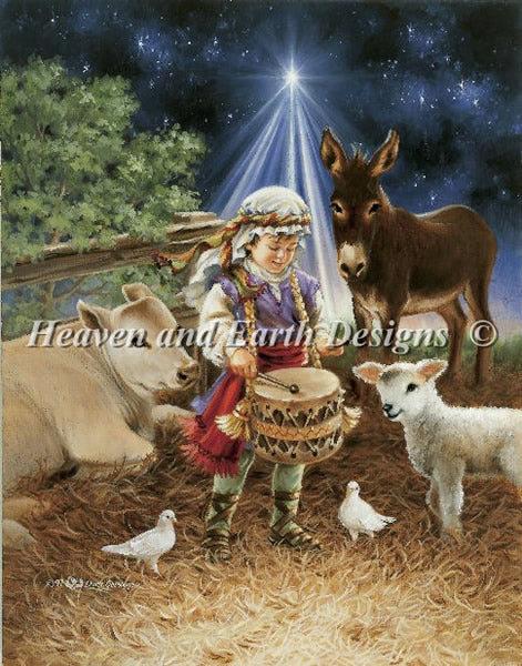 Little Drummer Boy Cross Stitch By Dona Gelsinger