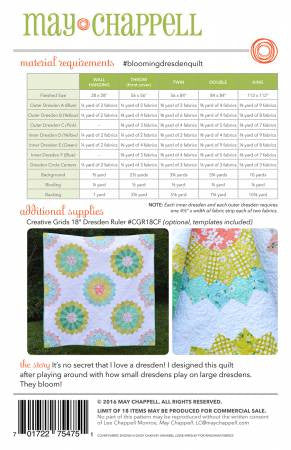 Blooming Dresden Quilt