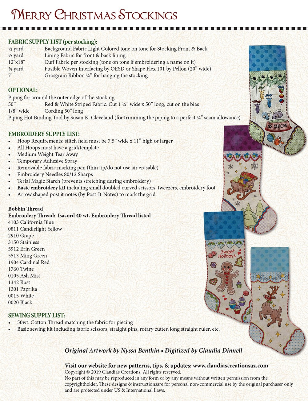 Merry Christmas Stockings