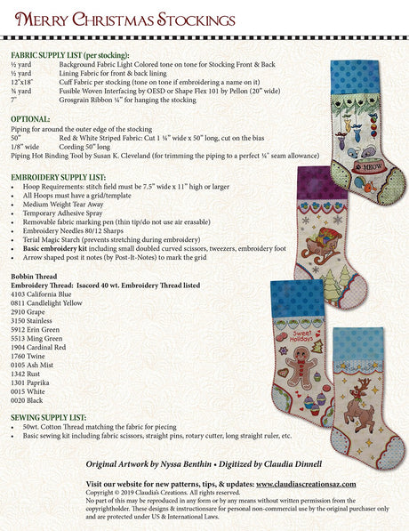 Merry Christmas Stockings