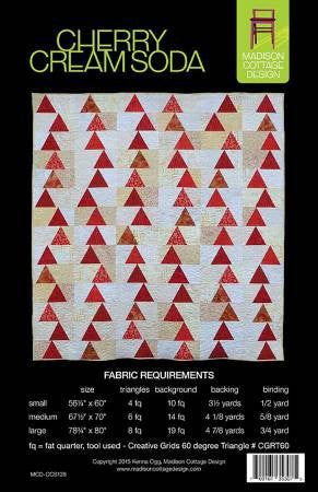 Cherry Cream Soda Quilt Pattern