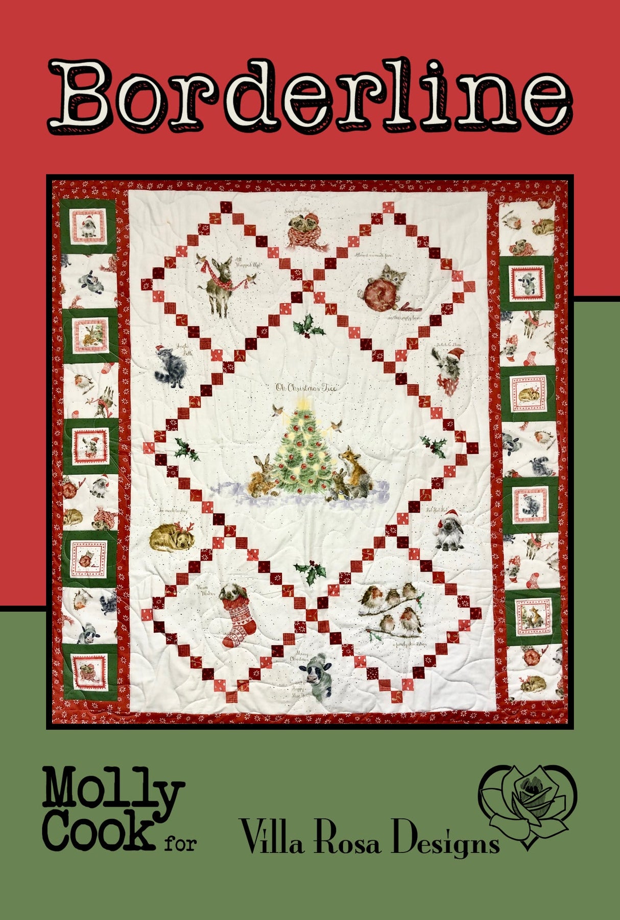 Borderline Downloadable Pattern by Villa Rosa Designs