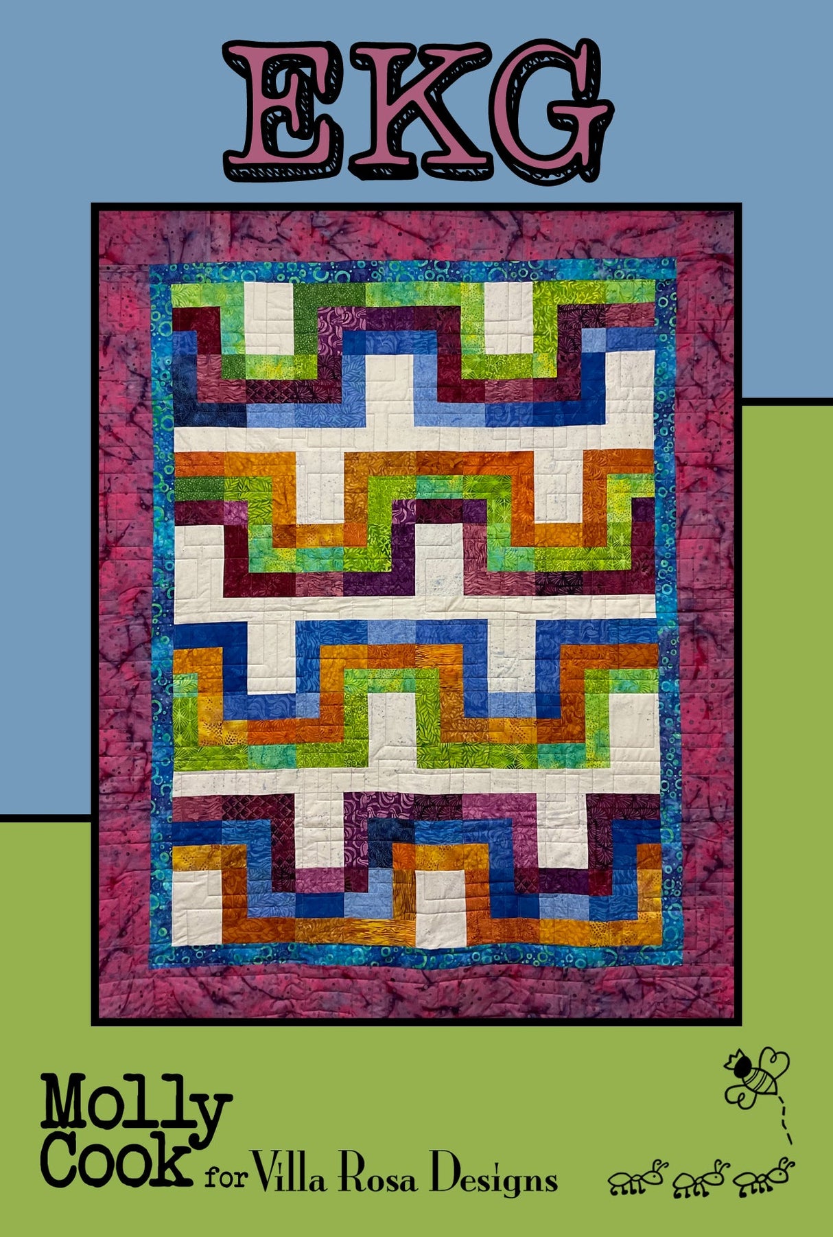 EKG Downloadable Pattern by Villa Rosa Designs