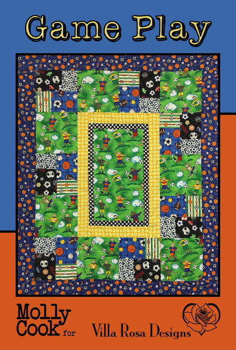 Game Play Downloadable Pattern by Villa Rosa Designs
