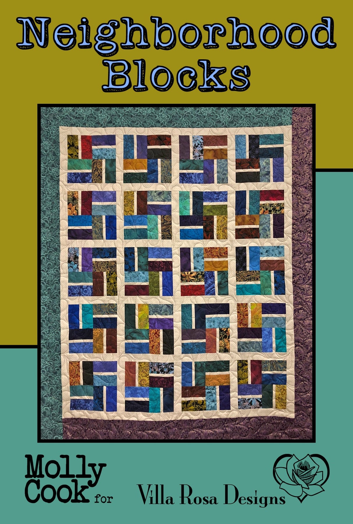 Neighborhood Blocks Downloadable Pattern by Villa Rosa Designs