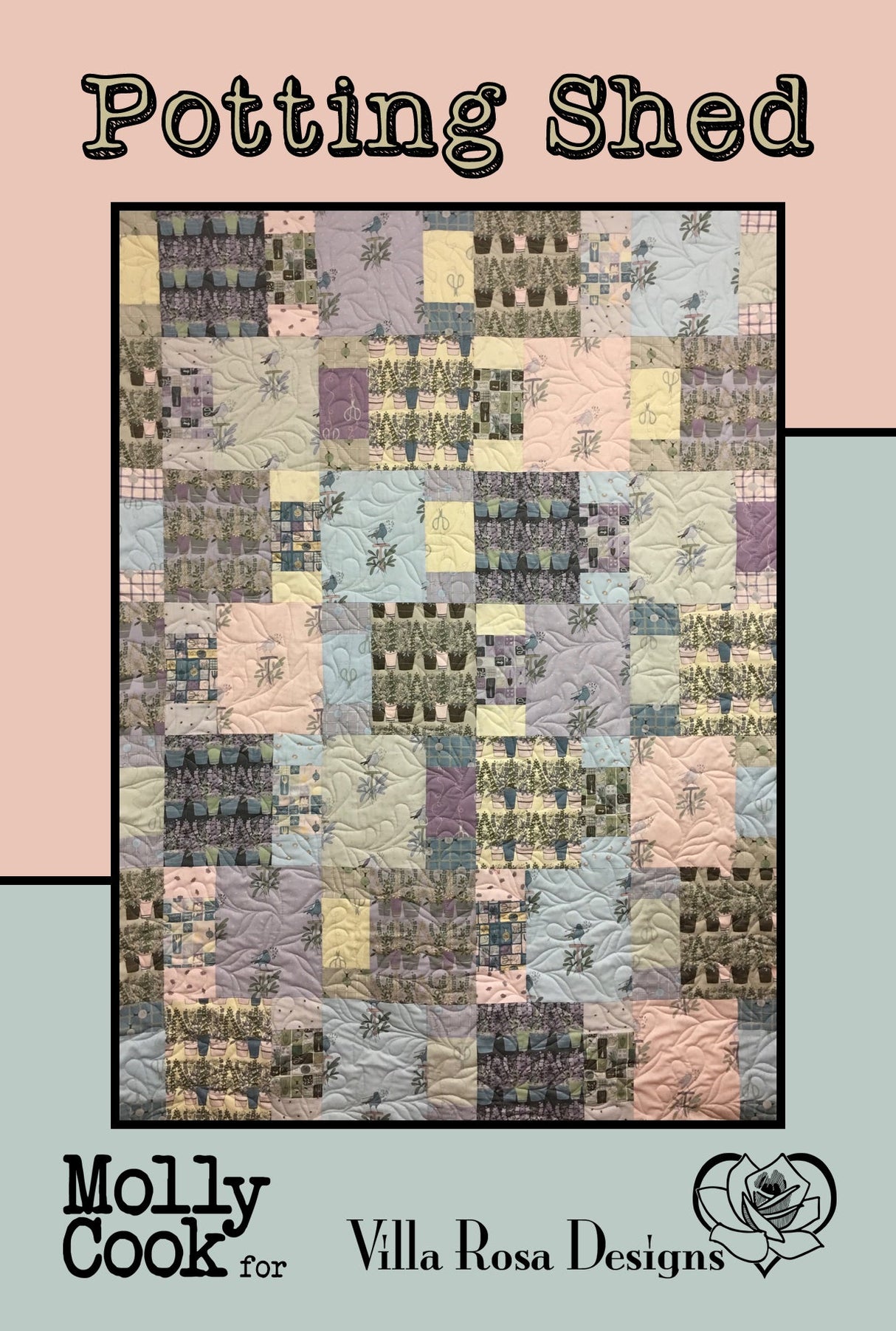 Potting Shed Downloadable Pattern by Villa Rosa Designs