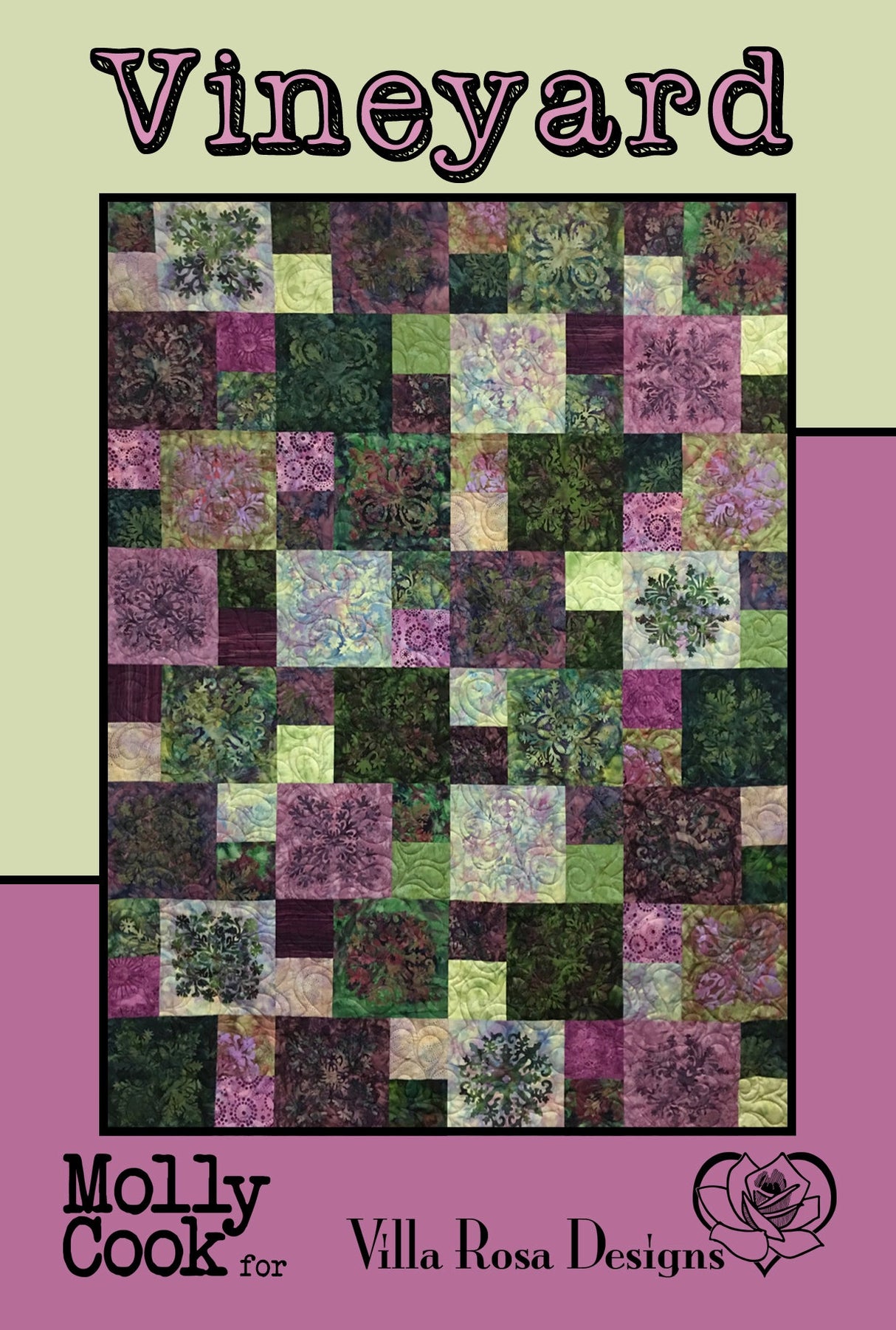 Vineyard Downloadable Pattern by Villa Rosa Designs