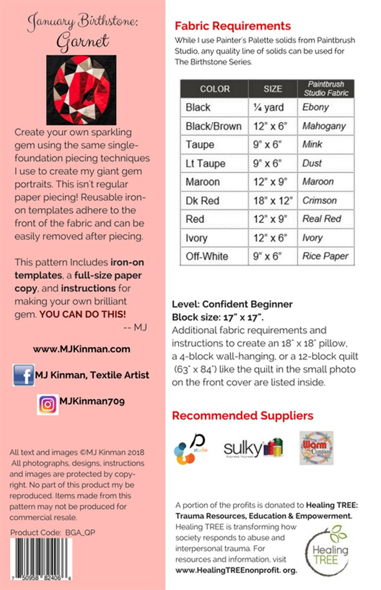 January Birthstone Garnet - Birthstone Series