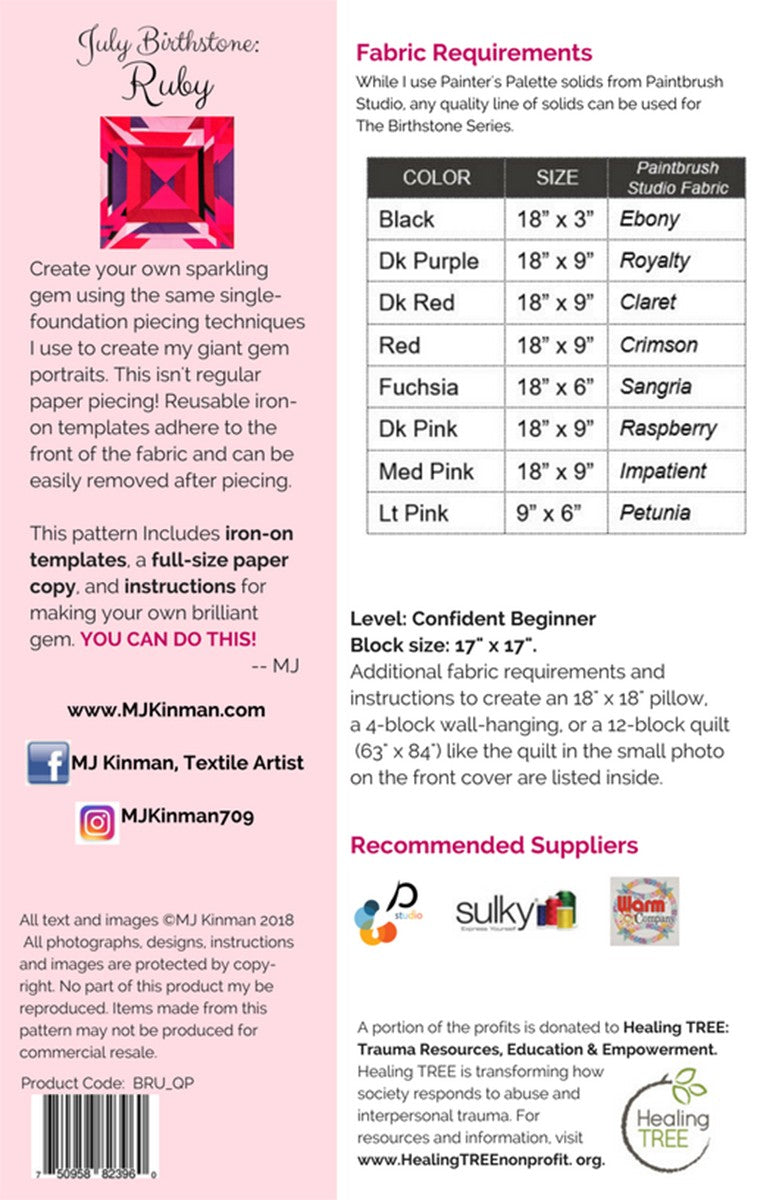 July Birthstone Ruby - Birthstone Series