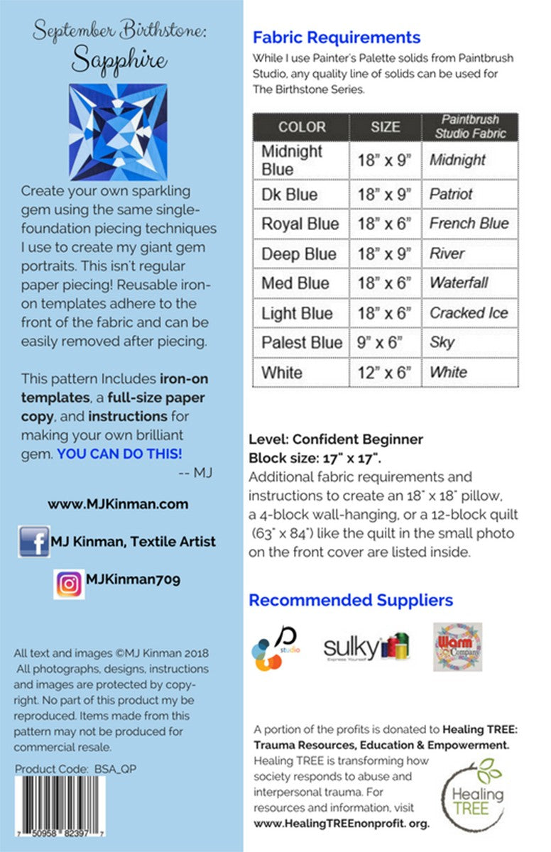 September Birthstone Sapphire - Birthstone Series