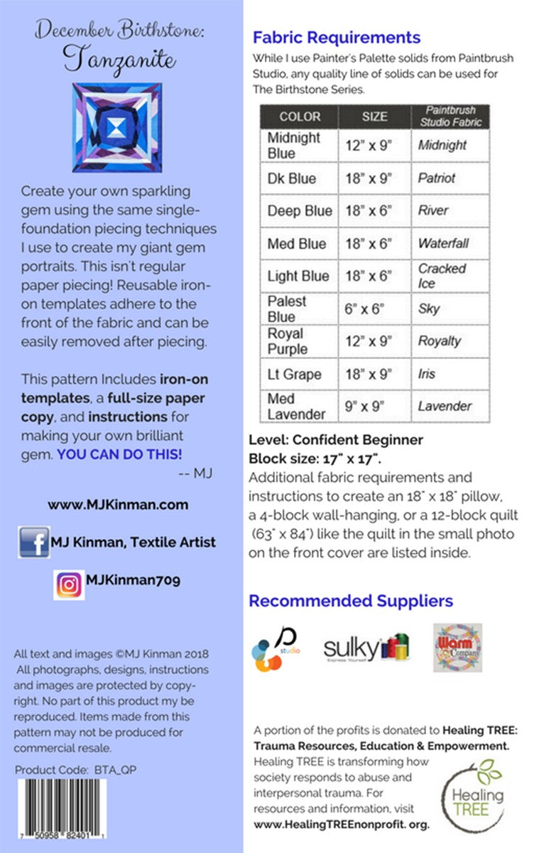 December Birthstone Tanzanite - Birthstone Series