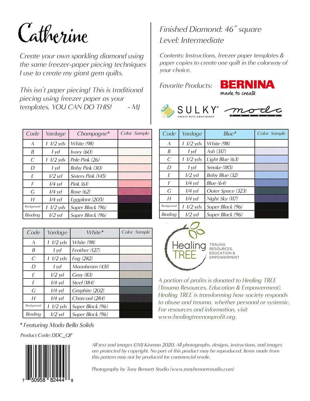 Catherine Diamond Quilt Pattern