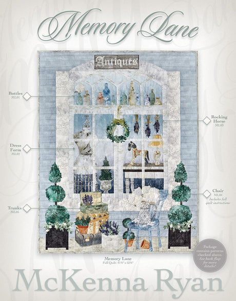 Memory Lane BOM - Complete Set of Applique Patterns