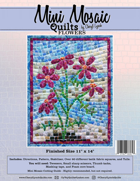 Mini Mosaic Flowers