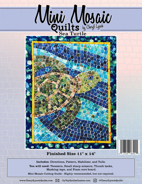 Sea Turtle Mini Mosaic