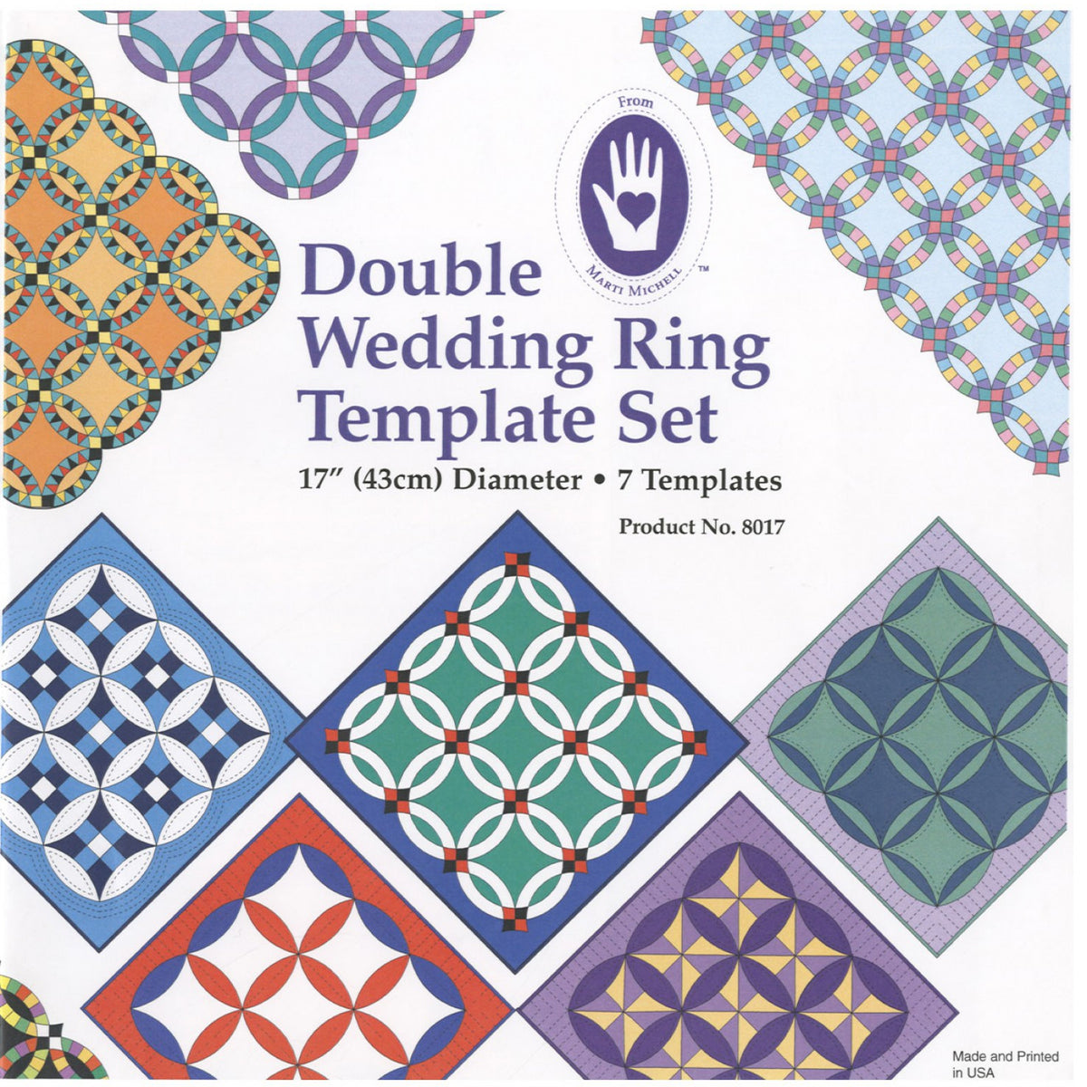 Double Wedding Ring Template Quilters – Quilting Books Patterns and Notions