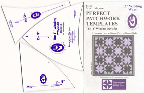 Winding Ways Template Set 6in