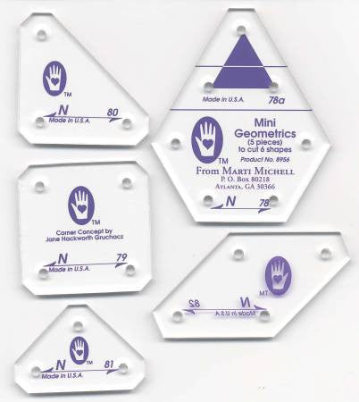 Perfect Patchwork Templates Set N Mini Geometrics