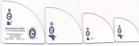 Perfect Patchwork Templates Drunkard's Path