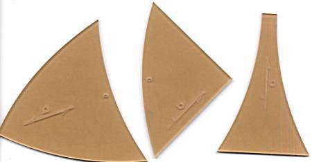 Winding Ways Template Set 8 1/2in