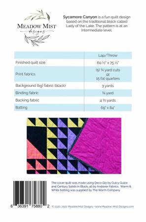 Back of the Sycamore Canyon by Meadow Mist Designs