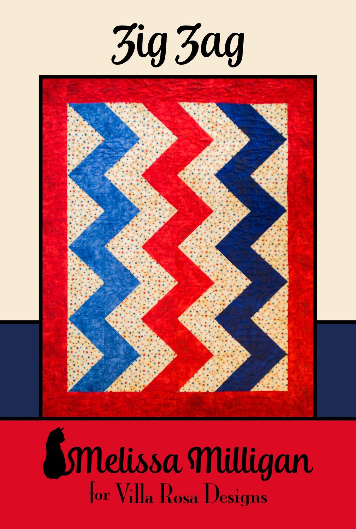 Zig Zag Downloadable Pattern by Villa Rosa Designs