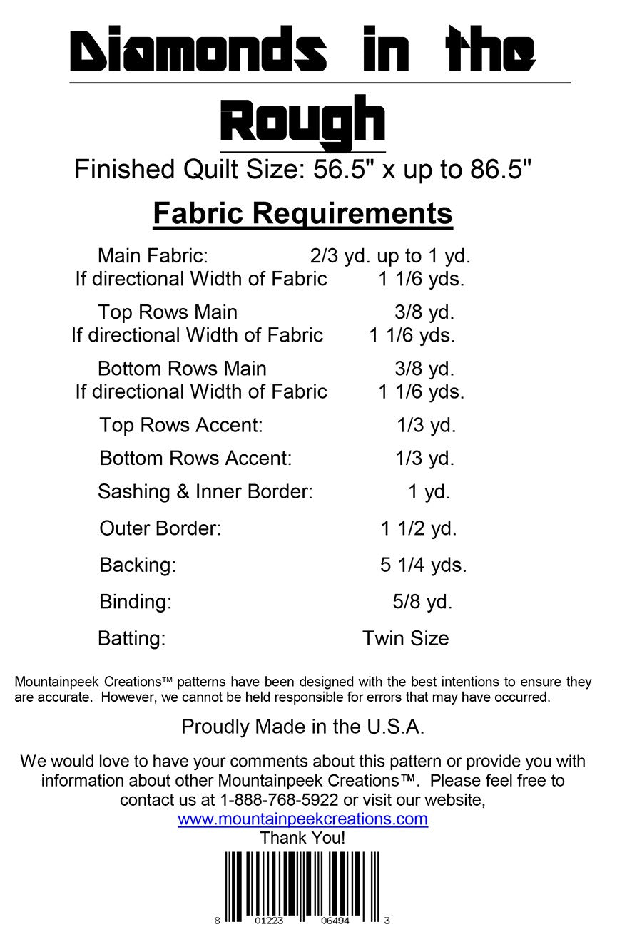 Diamonds In The Rough