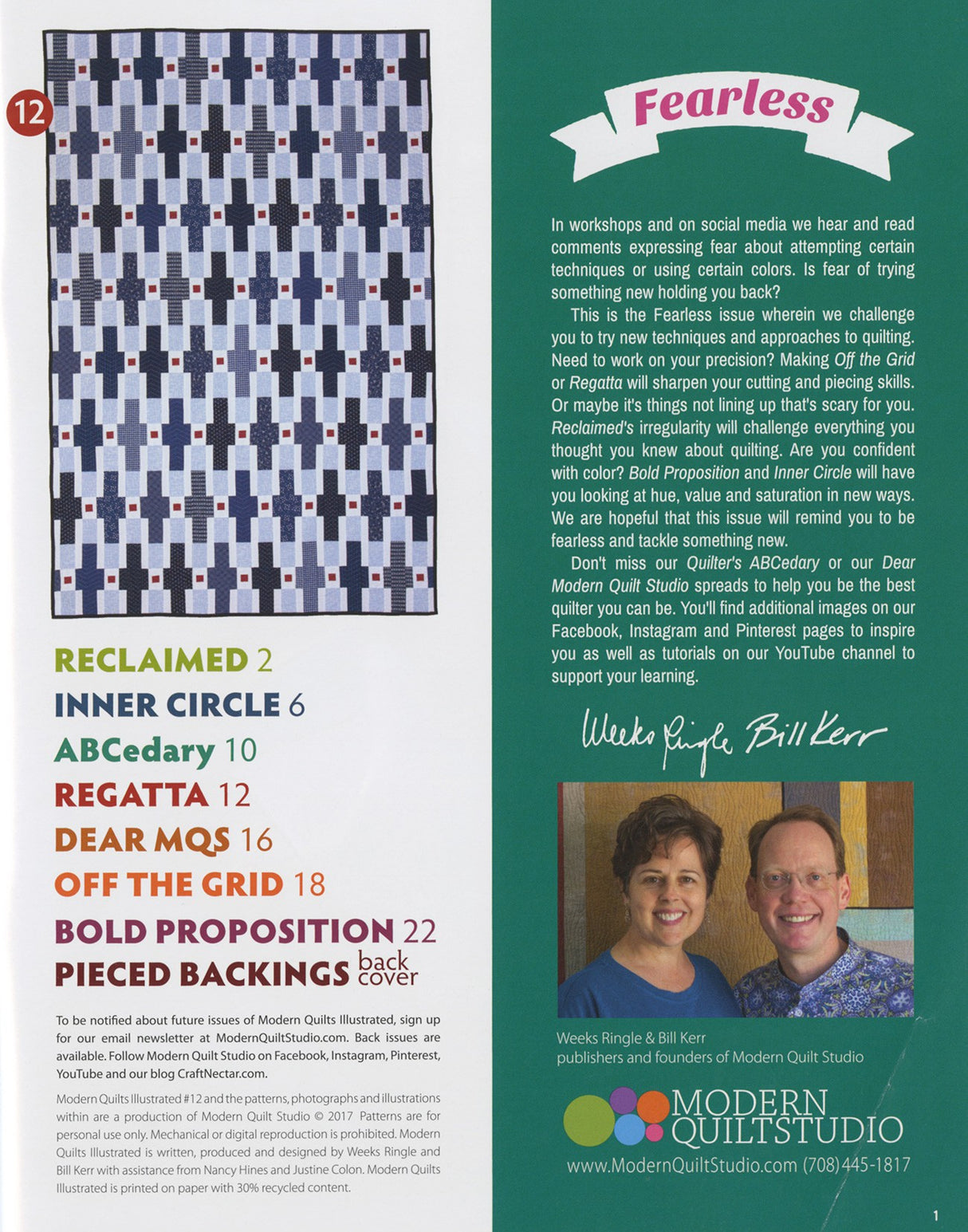 Modern Quilts Illustrated #12