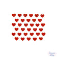 Micro Valentine Hearts Buttons