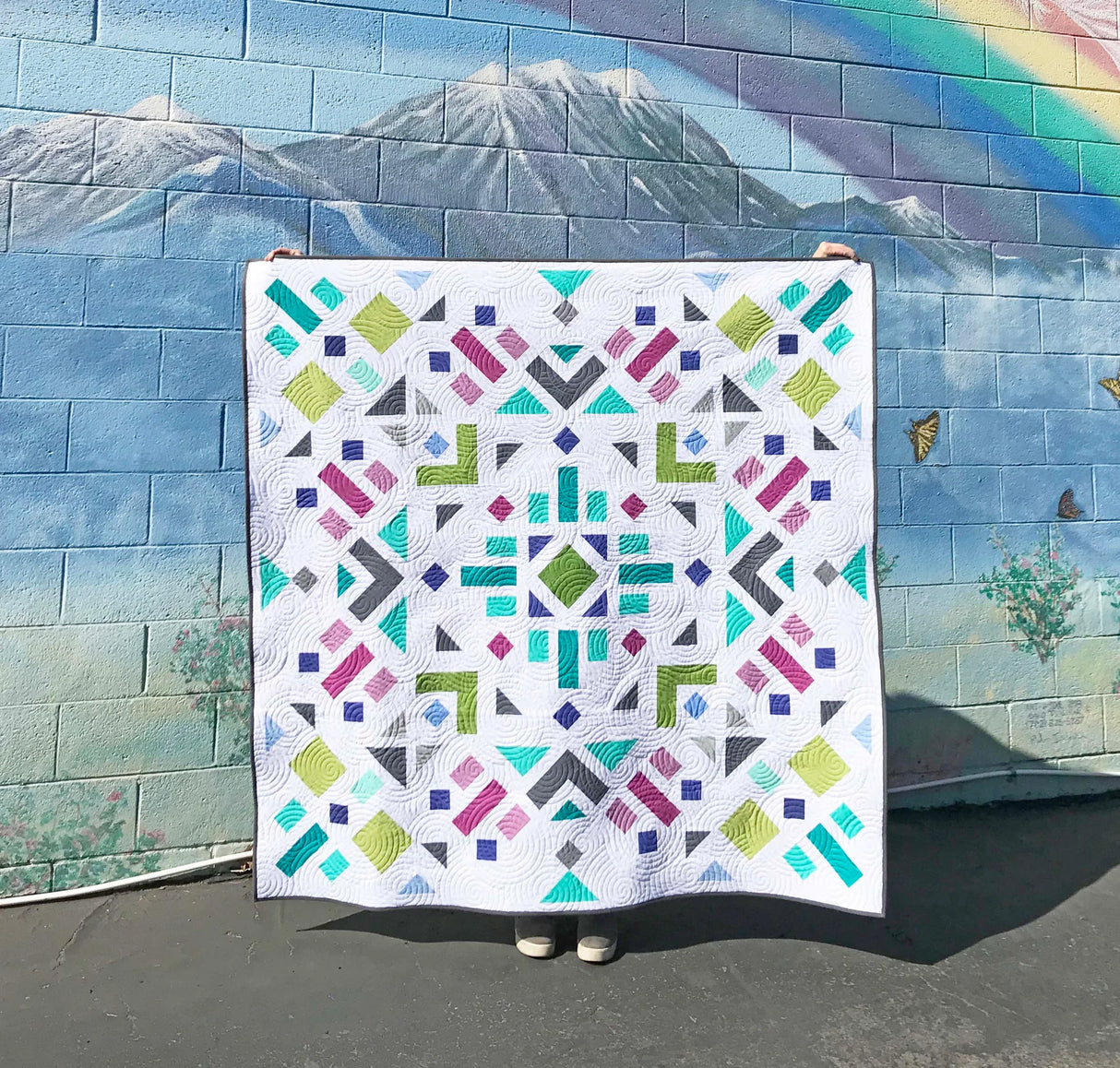 Minimal Medallion Quilt Pattern by Ahhh...Quilting