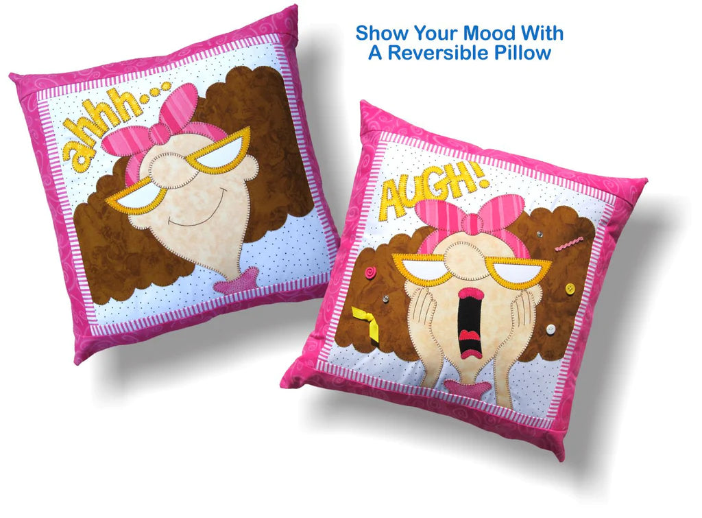 Ms. Moody 2 Shoes Wall Hanging Pattern by Amy Bradley Designs