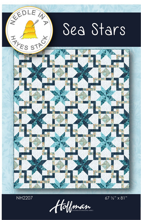 Sea Stars Quilt Pattern by Needle In A Hayes Stack