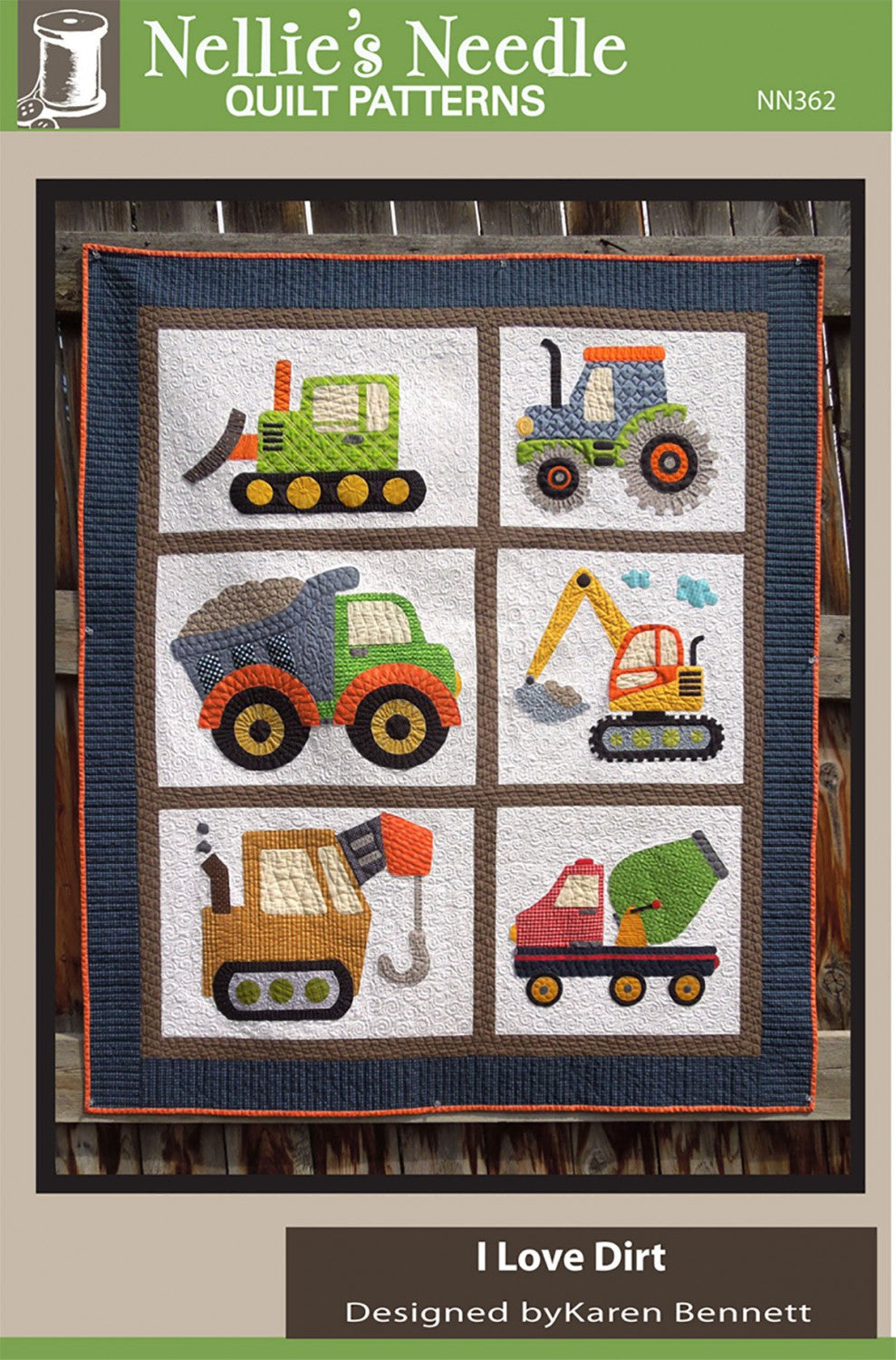 I Love Dirt Quilt Pattern