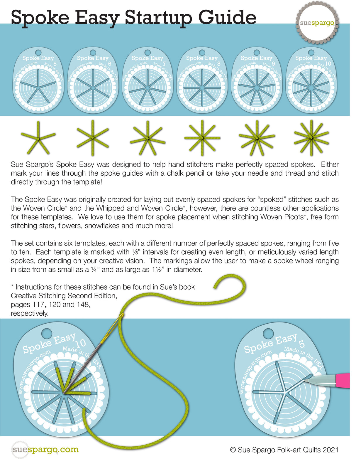 Spoke Easy: Creative Stitching Tools