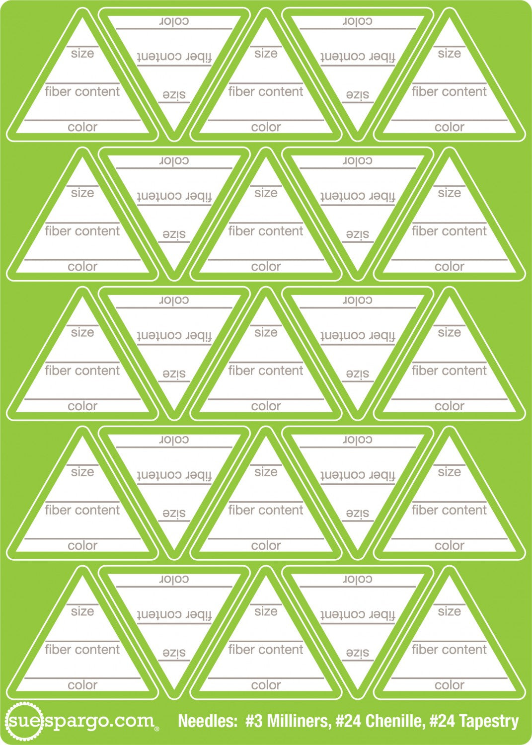 Thread ID Sticker Set 6PK