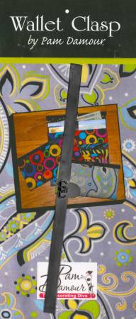 Wallet Clasp Frame Black 7-1/2in