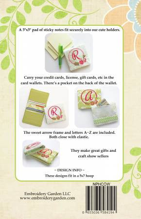 Note Pad Holders & Credit Card Wallets