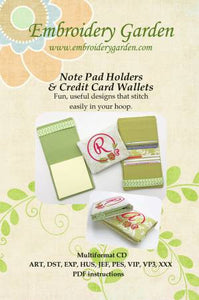 Note Pad Holders & Credit Card Wallets