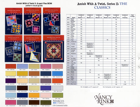 Amish With A Twist 2 Block of the Month