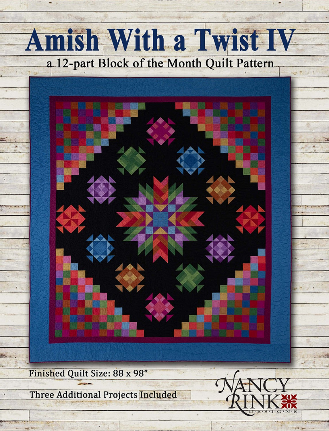Amish With A Twist IV BOM Pattern Booklet Quilting Patterns