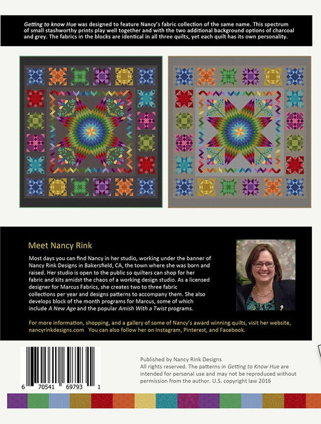 Getting to Know Hue Pattern Booklet