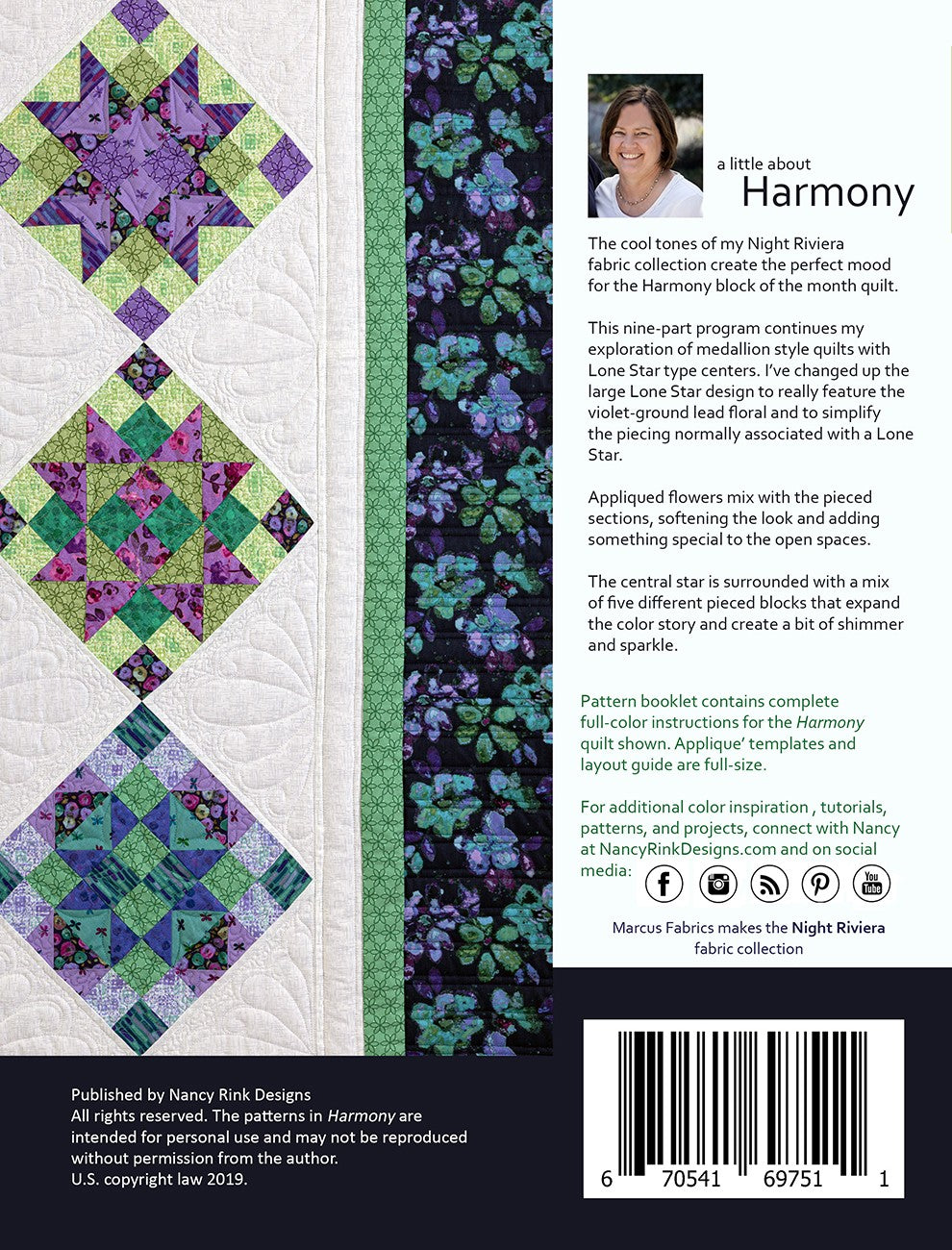 Harmony Block of the Month Pattern Booklet