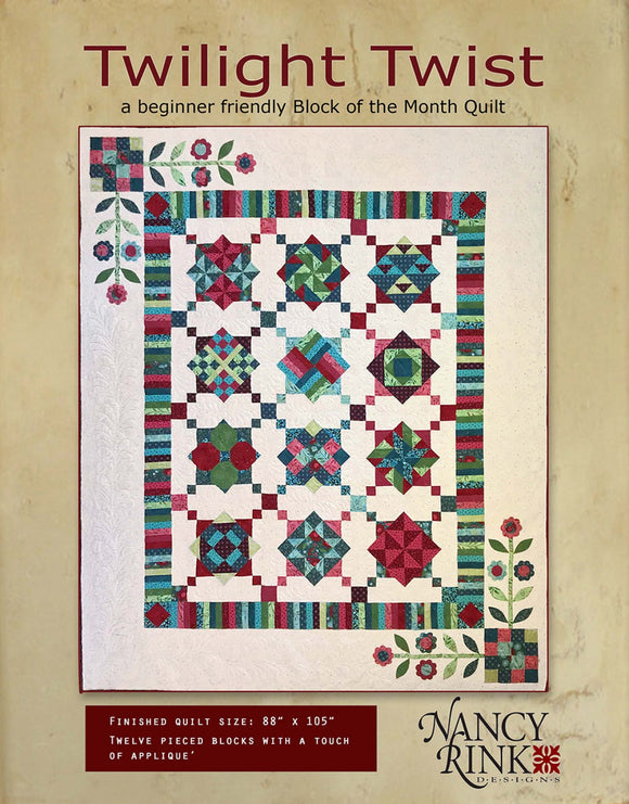 Twilight Twist Block Of The Month Booklet