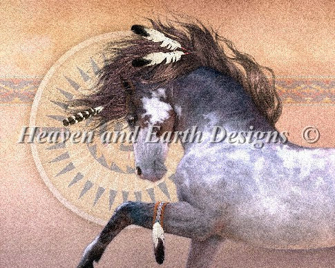 Native Spirit Cross Stitch By Laurie Prindle