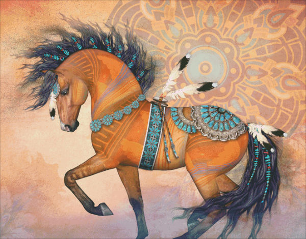 Native Treasure Cross Stitch By Laurie Prindle