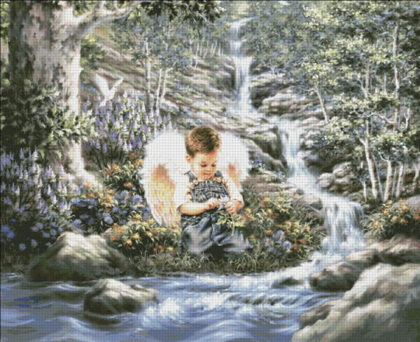 Natures Little Guardian Cross Stitch By Dona Gelsinger