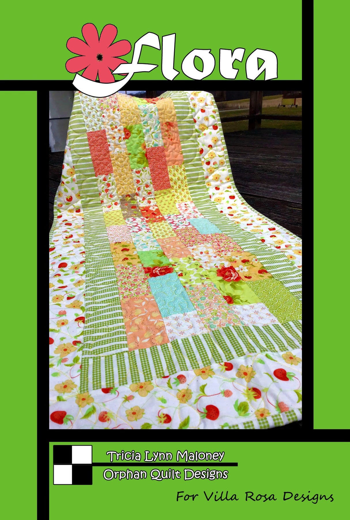 Flora Downloadable Pattern by Villa Rosa Designs