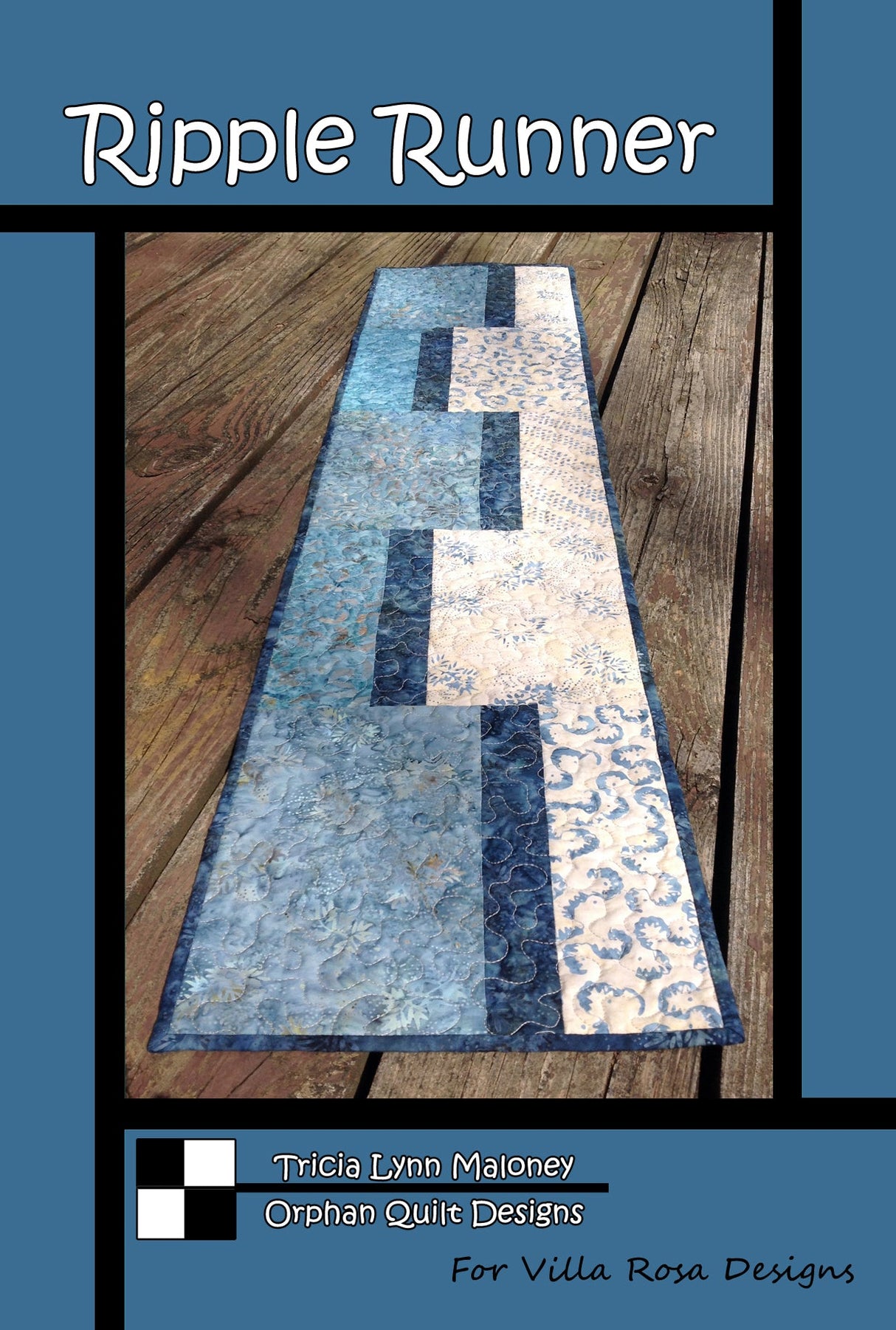 Ripple Runner Downloadable Pattern by Villa Rosa Designs