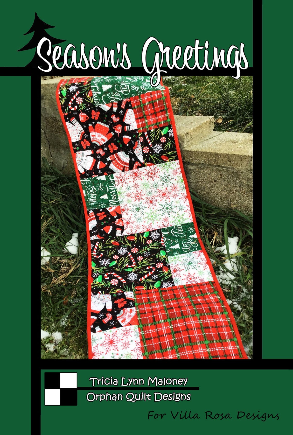 Season's Greetings Downloadable Pattern by Villa Rosa Designs