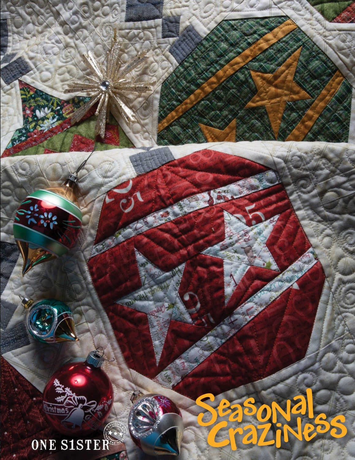 Seasonal Craziness Quilting Book by One Sister